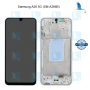 A26  - LCD + Touch + Frame - GH82-37049B - White (silver) - Service pack - Samsung Galaxy A26 5G (SM-A266B)