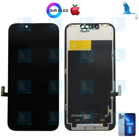 iPhone 13 Pro Max - LCD + Touchscreen - Soft OLED (no Pop Up message) - iPhone 13 Pro Max
