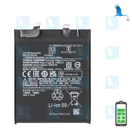 Xiaomi Mi 11T - Battery - BM59 - ori  - 460200008P1G - Xiaomi Mi 11T (21081111RG)