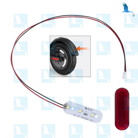 Rücklicht für Kotflügel – LED-Rücklicht – LED für HX X7, X8