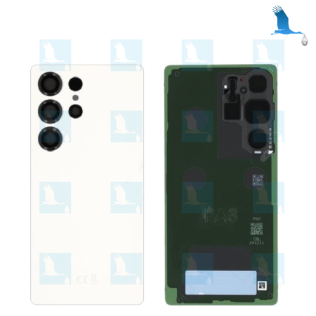 S25 Ultra - Batterieabdeckung – GH82-36353A - Grau (Titanium grey) - oem - S25 Ultra (SM-S938B)
