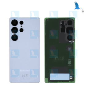 S25 Ultra - Batterieabdeckung – GH82-36353B - blau (Silverblue) - oem - S25 Ultra (SM-S938B)