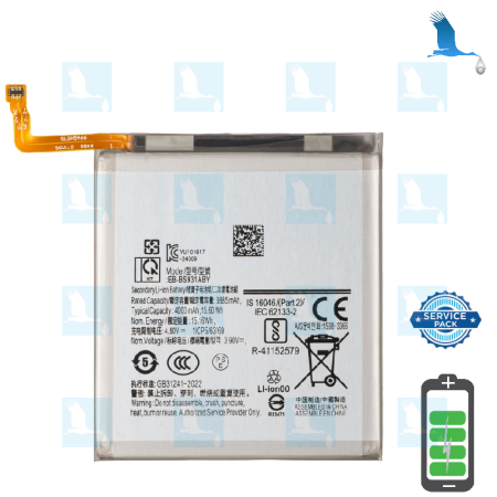 S25 - Batterie - EB-BS931ABY - GH82-36331A - service pack - Samsung Galaxy S25 (SM-S931B)
