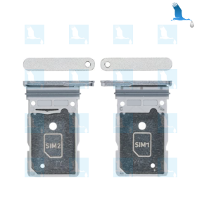 S25 Ultra - SIM card tray - GH98-49811C - White Silver - ori - S25 Ultra (SM-S938B)
