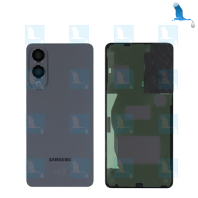 S25 Edge - Battery cover - Backcover - GH82-37202C - Black (Titanium Black) - Samsung Galaxy S25 Edge (SM-S937B) - oem