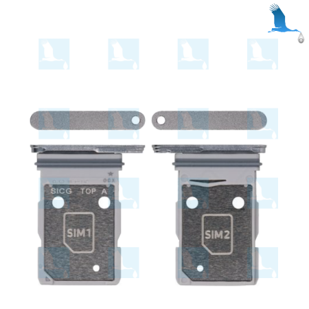 S25 Edge - SIM Card Tray - SIM Card tray - GH98-50118A - Titanium Silver, Titanium Icyblue - Samsung Galaxy S25 Edge (SM-S937B)