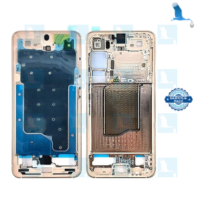S25 - LCD + Touch + Frame - Pink Gold - GH82-36329F - service pack - Samsung Galaxy S25 (SM-S931B)