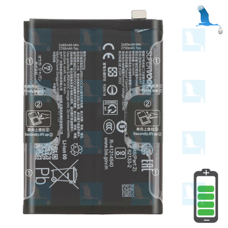 Batteria BLP861 - ori - OnePlus Nord 2 (5G) / Nord 2T (5G)