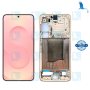 S25 - LCD + Touch + Frame - Rosa (Pink Gold) - GH82-36329F - service pack - Samsung Galaxy S25 (SM-S931B)