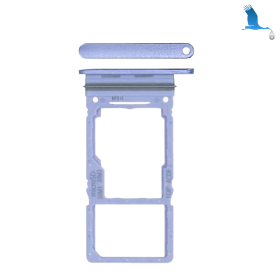A34 (5G) - Support de carte SIM - GH98-48063D - Violet (Light Purple) - Samsung Galaxy A34 5G (A346B) - ori