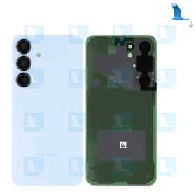 S25 – Kameraobjektive mit Ständer und Zierring - Blau (Ice Blue) – Samsung Galaxy S25 SM-S931B