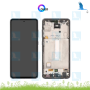 A52 - LCD + Touch + Frame - GH82-25524A - Oled - Schwarz (Awesome Black) - Galaxy A52 4G (A525F) - A52 5G (A526B)