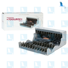 Cassetta degli attrezzi professionale - 180 utensili inclusi