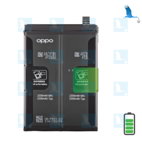 Batterie BLP889 - 4200001 - Service pack - 7.74V - 5000mAh - 19.35 Wh - Find X5 Pro (CPH2305)