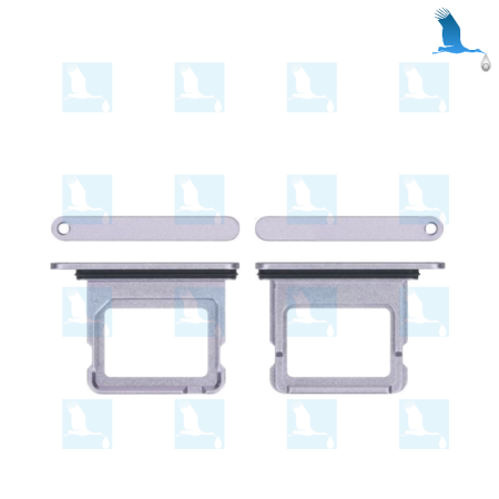 iPhone 17 - Support de carte SIM - Argent - 923-13742