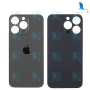 Back cover glass  - Big hole - Graphite - iPhone 13 - oem