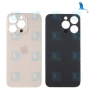 Vitre arrière - Grand orifice - Or - iPhone 13 Pro - oem