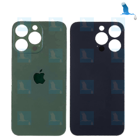 Back cover glass - Foro grande - Verde - iPhone 13 Pro - oem