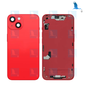 iPhone 14 Plus - Copertina posteriore + cornice centrale - Rosso - iPhone 14+