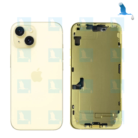 iPhone 14 Plus - Back cover + Middle frame - Yellow - iPhone 14+
