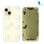 iPhone 14 Plus - Châssis arrière + cadre centrale - Jaune - iPhone 14 +