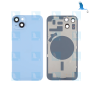 iPhone 14 Plus - Batterieabdeckung - Blau (Kameralinse + Metallplatte) - iPhone 14+