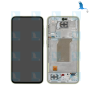A35 5G - LCD + Touch + Rahmen - kompatible - GH82-34221D - Gelb (Awesome Lemon) - Galaxy A35 5G (A356B)