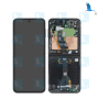 Z Flip 7 - LCD + Touch + Frame - service pack - GH82-37581A - Bleu (Blue Shadow) - Samsung Galaxy Z Flip7 (F766B)