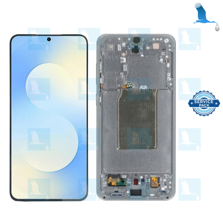 S25 FE - LCD + Touch (no frame) - Service pack - GH82-38423B - Nero (Jetblack/Navy) - Samsung S25FE (S731B)