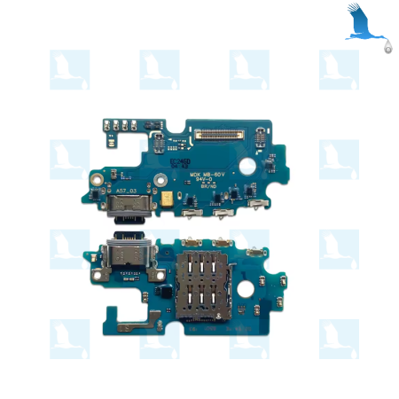 Galaxy A57 5G - Charging board with SIM reader - oem - GH96-20947A - Samsung A57 5G (SM-A576B)