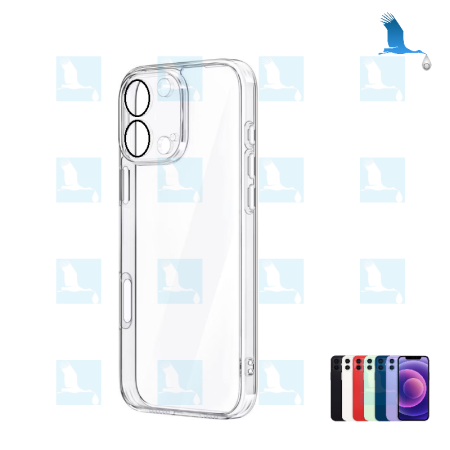 iPhone 12 mini - Coque de protection transparente (Protection des lentilles incluse)