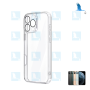iPhone 11 Pro Max - Coque de protection transparente (Protection des lentilles incluse)