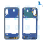 Frame with flex cable - GH97-22974C - Blau - Galaxy A40 (A405) - original