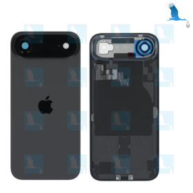 iPhone 17 Air - Back cover glass - Space Black - Metal plate + NFC flex + magnets - iPhone 16 Pro Max