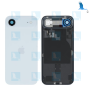 iPhone 17 Air - Back cover glass - Sky blue - Metal plate + NFC flex + magnets - iPhone 16 Pro Max