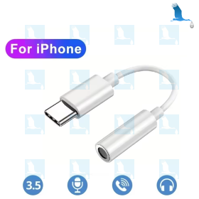 Gratuito - Convertitore audio - Da jack a USB-C - oem
