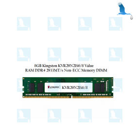 2 x Barettes RAM 8Go / DDR4 / - Kingston KVR29N21S6/8