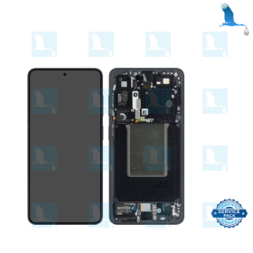 S26 - LCD + Touchscreen + Frame - service pack SA - GH82-39192A - Black - Samsung Galaxy S26 (S942B)