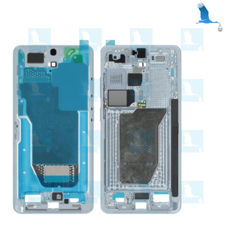 S26 Ultra - Cadre central - ori - Bleu (Sky Blue) - GH82-38876B - Samsung Galaxy S26 Ultra (S948B)