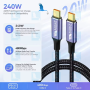 Câble Type USB-C vers USB-C - 240W - 1m