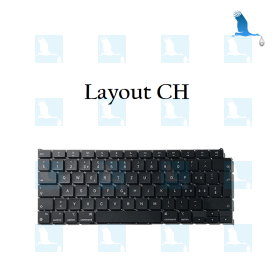 Tastatur und Hintergrundbeleuchtung – Layout CH - 661-19949-CH - MacBook Air A2681,A3113,A2941,A3114