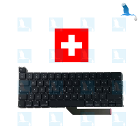 Clavier et rétroéclairage - Disposition CH - 661-13160-CH - MacBook Pro Retina - A2141 - 16", fin 2019