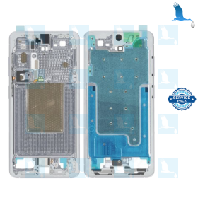 S26 - Middle Frame - service pack - GH82-39191F - Silver (Silver Shadow) - Samsung Galaxy S26 (S942B)