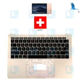 Boîtier supérieur + clavier (disposition CH) - Service Pack (d'occasion) - MacBook Air Retina 13 pouces A1932 (2018)