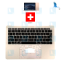 Boîtier supérieur + clavier (disposition CH) - Service Pack (d'occasion) - MacBook Air Retina 13 pouces A1932 (2018)