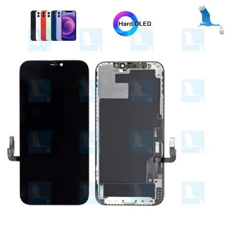 iPhone 12 / 12 Pro - LCD + Touchscreen - Hard OLED - iPhone 12 (A2403) / 12 Pro (2407)