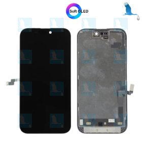 iPhone 16 - LCD + touchscreen - Soft OLED (Haute intensité)  - AG