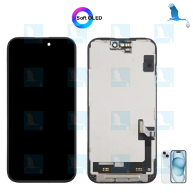 iPhone 15 - LCD + touchscreen (Haute intensité) - JH - Soft OLED