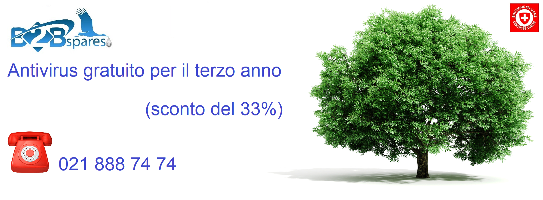 Abbonamento antivirus per 2 anni, 3° anno gratuito
